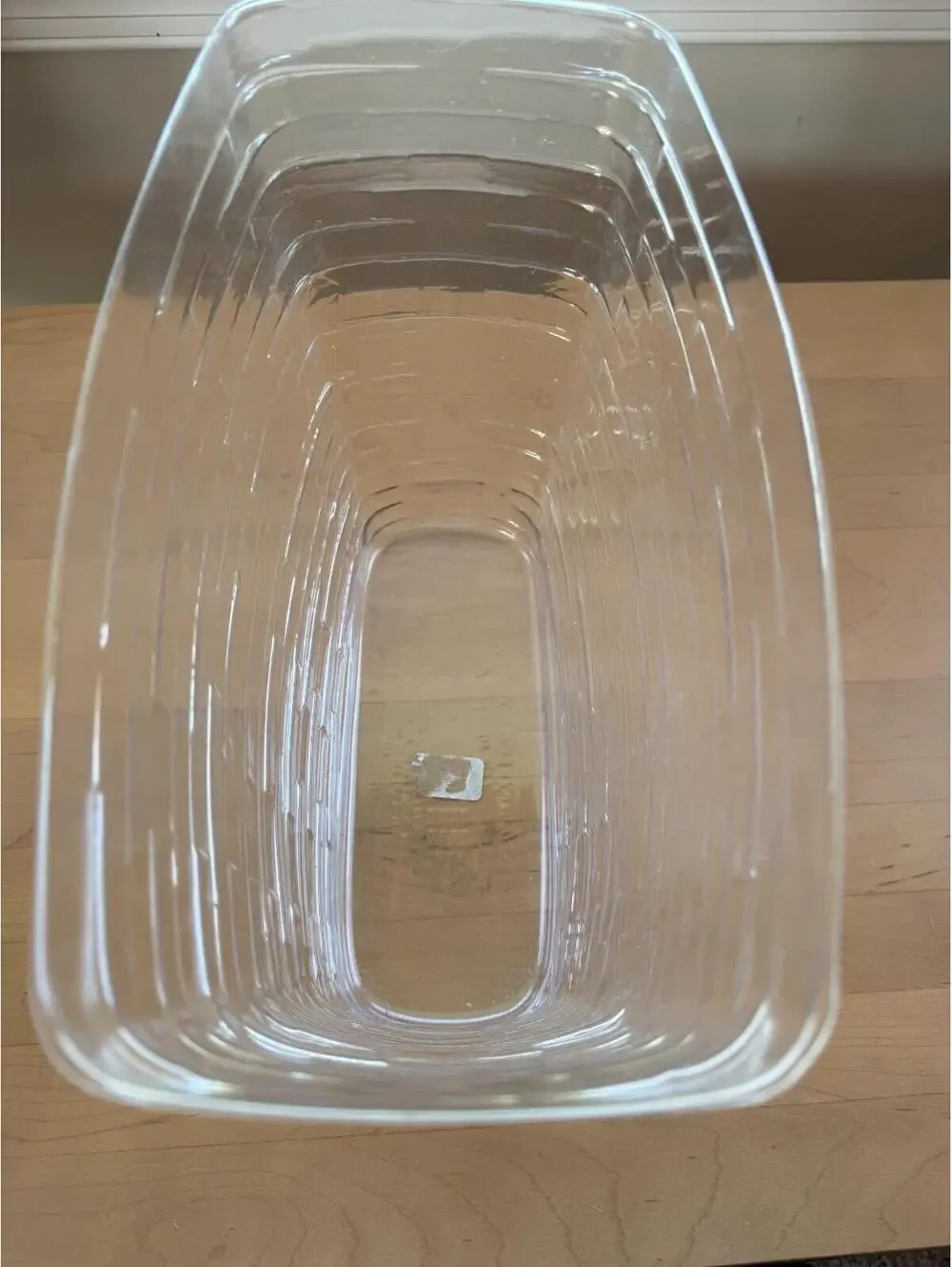 Longaberger Basket Clear Plastic Protector 11.25